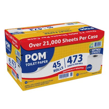 POM Bath Tissue, Septic Safe, 2-Ply, White (473 Sheets/Roll, 45 Rolls) - Brands For Less USA