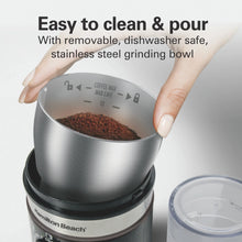 Hamilton Beach Custom Grind Electric Coffee Grinder, 14 Cups