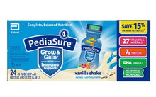 PediaSure Grow & Gain Kids' Nutritional Shake Vanilla Ready-to-Drink Bottles, 24 pk./8 fl. oz.