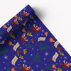 Mah Melanin Santa's List Premium Wrapping Paper, 4 pk.