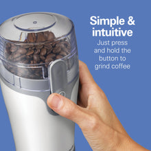 Hamilton Beach Fresh Grind Electric Coffee Grinder, White