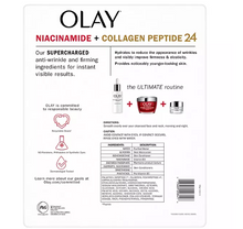 Olay Ultimate Niacinamide + Collagen Peptide 24 Hydrating Moisturizer, 1.7 oz., 2 pk.