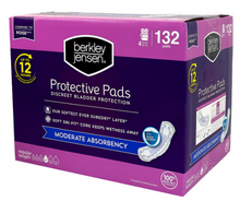 Berkley Jensen Moderate Bladder Control Pad, 132 ct.