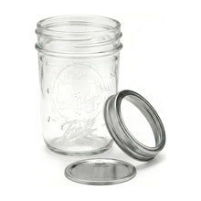 Ball Glass Mason Jar w/ Lid & Band, Regular Mouth, 8 Ounces, 12 Count - Brands For Less USA