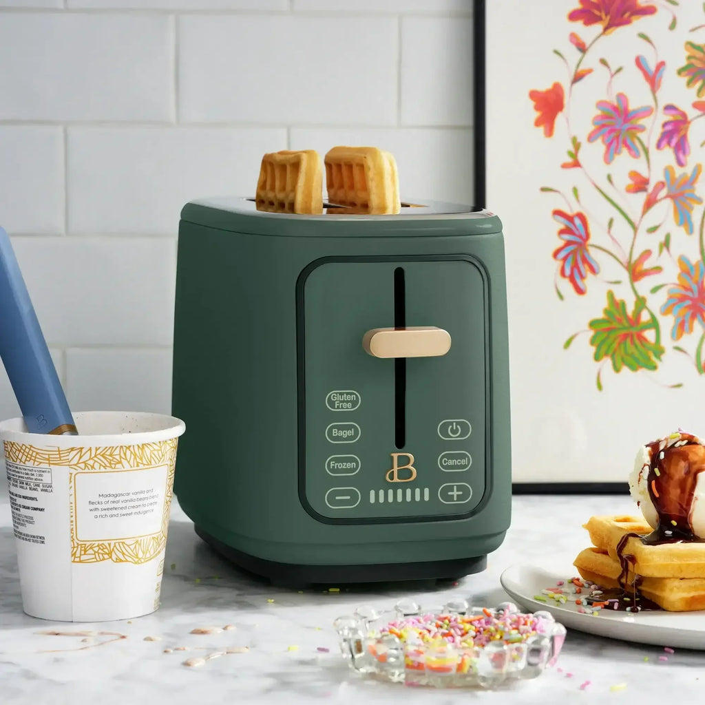 Beautiful 2 Slice Toaster with Touch-Activated Display, by Drew Barrym ...