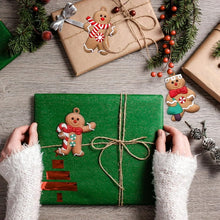 HAMCSTNF Gingerbread Man Ornaments for Christmas Tree, 12pcs, 3"