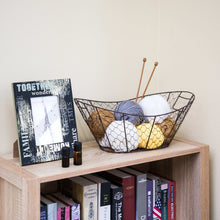 Mainstays Chicken Wire Decorative Storage Basket with Handles