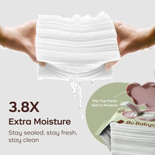 Bc Babycare Sensitive Baby Wipes Unscented, XL Extra Thick,Hypoallergenic,99% Water