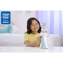 Disney Princess Enchanted Stories Cinderella Fashion Doll with Sparkling Dress & Accessories, Posable