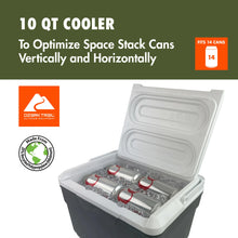 Ozark Trail 10 Quart Hard Side Cooler, 14-Can Capacity, Gray - Brands For Less USA