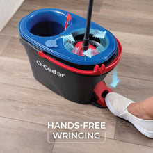O-Cedar RinseClean Spin Mop With 2-Tank System and Microfiber Mop Head
