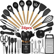 AOKIWO-Kitchen-Utensils-Set-34PCS-Silicone-Cooking-Utensil-Set-Wooden-Handles-Heat-Resistant-Kit_5078_1 - Brands For Less USA