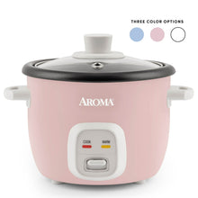 AROMA® 4-Cups (Cooked) / 1Qt. Rice & Grain Cooker, Pink