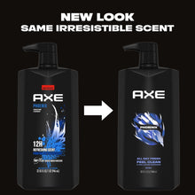 AXE Men's Liquid Body Wash & Shower Gel with Pump Phoenix Crushed Mint & Rosemary, 32 fl oz