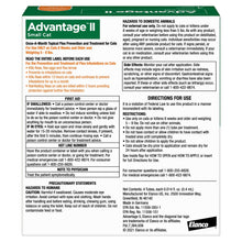 Advantage II Flea Topical Treatment for Cats 5-9 lbs, 4-doses, 2-count