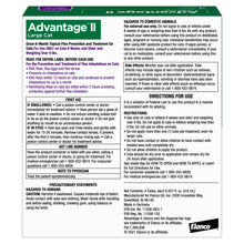 Advantage II Flea Topical Treatment for Cats Over 9 lbs, 4-doses, 2-count