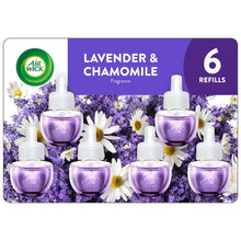 Air Wick Plug-In Scented Oil Air Freshener Warmer Refills, Lavender and Chamomile, 6 Count - Brands For Less USA
