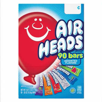 Airheads Chewy Fruit Candy, Variety Pack, 90 ct.