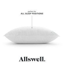 Allswell Organic Cotton Down-like Bed Pillow, Standard/Queen