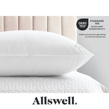 Allswell Organic Cotton Down-like Bed Pillow, Standard/Queen