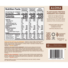 Aloha Plant-Based Protein Bars, Variety Pack, 12 ct.