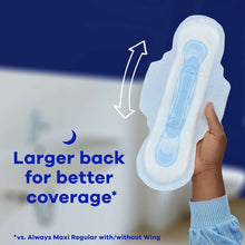 Always Maxi Overnight Pads with Wings, Size 5, 66 ct.