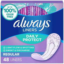 AlwaysDailyProtectPantyLiners-RegularLength-Unscented-48Count11-_1 - Brands For Less USA