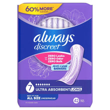 AlwaysDiscreetAdultIncontinencePadsforWomen-UltimateExtraAbsorbency-LongLength-PostpartumPads-42_3073_10 - Brands For Less USA