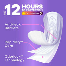 AlwaysDiscreetAdultIncontinencePadsforWomen-UltimateExtraAbsorbency-LongLength-PostpartumPads-42_4904_3 - Brands For Less USA