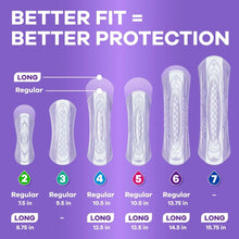 AlwaysDiscreetAdultIncontinencePadsforWomen-UltimateExtraAbsorbency-LongLength-PostpartumPads-42_7939_6 - Brands For Less USA