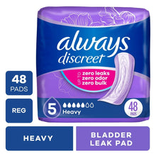 AlwaysDiscreetAdultIncontinencePadsforWomen_HeavyAbsorbency_RegularLength_PostpartumPads_48Count6 - Brands For Less USA