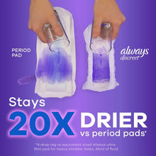 AlwaysDiscreetIncontinencePads_ModerateAbsorbency_RegularLength_66CT - Brands For Less USA