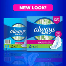 Always Maxi Long Pads, Unscented, Size 2, 90 ct.