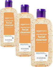 Amazon Basics Morning Fresh Facial Cleanser with Ginseng and Vitamin C, 8 fl oz (3-Pack)