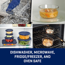 Anchor Hocking Glass Food Storage Containers with SnugFit Lids, 30 Piece Set - Brands For Less USA