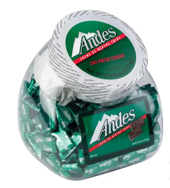Andes Mints, Creme de Menthe, 240-count