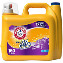 Arm & Hammer Plus OxiClean Odor Blasters Fresh Burst, 160 Loads Liquid Laundry Detergent, 208 fl oz