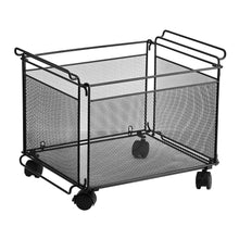 Artesa Presa Set of 2 Stacking Storage Baskets with Wheels