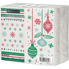 Artstyle Joyous Winter Dinner Paper Napkins, 8" x 4", 100 ct.
