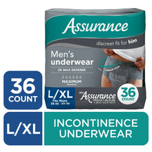 AssuranceMen_sIncontinenceUnderwear_LXL_MaximumAbsorbency_36Count10 - Brands For Less USA