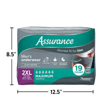 AssuranceMen_sIncontinenceUnderwear_XXL_MaximumAbsorbency_19Count - Brands For Less USA