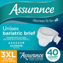 AssuranceUnisexMaximumIncontinenceBriefswithTabs-Bariatric40Count7-_1 - Brands For Less USA