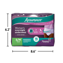 AssuranceWomen-sOvernightIncontinence-PostpartumUnderwear-SM-UltimateAbsorbency-16Count-2-_7 - Brands For Less USA