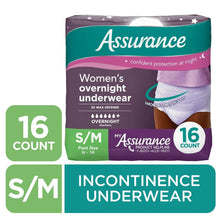 AssuranceWomen-sOvernightIncontinence-PostpartumUnderwear-SM-UltimateAbsorbency-16Count-8-_1 - Brands For Less USA