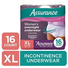 AssuranceWomen-sOvernightIncontinence-PostpartumUnderwear-XL-UltimateAbsorbency-16Count-9-_1 - Brands For Less USA