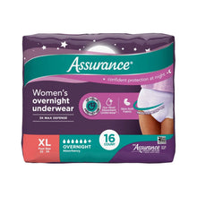 AssuranceWomen-sOvernightIncontinence-PostpartumUnderwear-XL-UltimateAbsorbency-16Count-_10 - Brands For Less USA