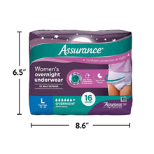 AssuranceWomen-sOvernightIncontinenceandPostpartumUnderwear-L-UltimateAbsorbency-16Count2-_7 - Brands For Less USA