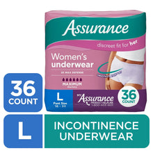 AssuranceWomen_sIncontinence_PostpartumUnderwear_L_MaximumAbsorbency_36Count_7 - Brands For Less USA