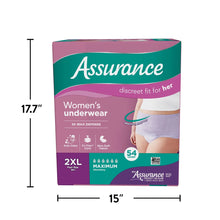 AssuranceWomen_sIncontinence_PostpartumUnderwear_XXL_MaximumAbsorbency_54Count_5 - Brands For Less USA