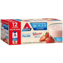 Atkins 15g Keto Protein Shake, Strawberry  11 fl. oz. 15 pk.